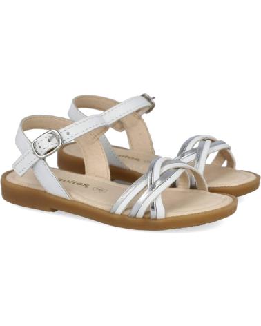 Sandalen-De-Niña-CONGUITOS-COSH300091-SANDALIAS-DE-NINA-HEBILLA-NAPA-PLATA-BLANCO