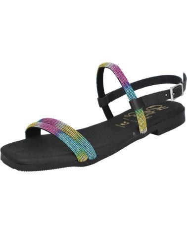 Sandalen-De-Mujer-OH-MY-SANDALS-5325-SANDALIAS-PLANAS-DE-MUJER-NEGRO-COMBINADO