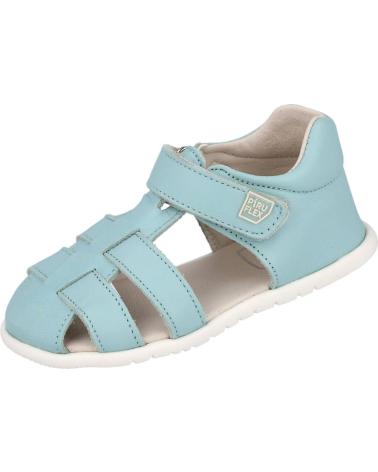 boy Sandals L&R SHOES LR SHOES PF306PIELV CALZADO RESPETUOSO INFANTIL AGUAMARINA