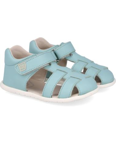 boy Sandals L&R SHOES LR SHOES PF306PIELV CALZADO RESPETUOSO INFANTIL AGUAMARINA