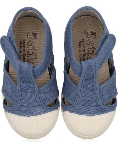 Sandalen für Junge BATILAS 801-122 SANDALIAS DE LONA PARA NINO AZUL