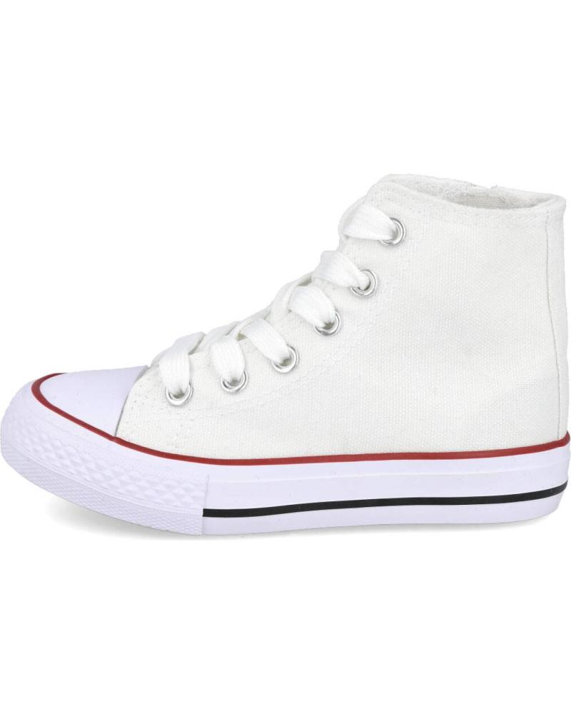 Sportif pour Fille et Garçon L&R SHOES LR SHOES B6390 ZAPATILLAS ALTAS UNISEX BLANCO