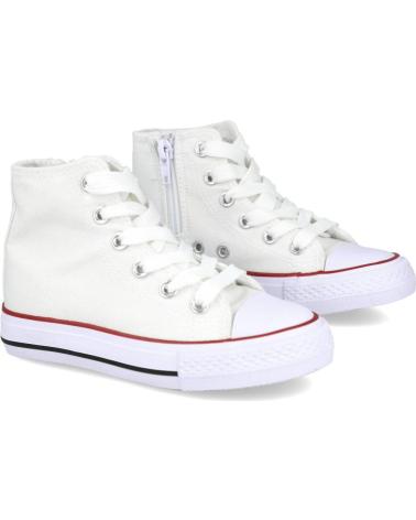 Sportif pour Fille et Garçon L&R SHOES LR SHOES B6390 ZAPATILLAS ALTAS UNISEX BLANCO