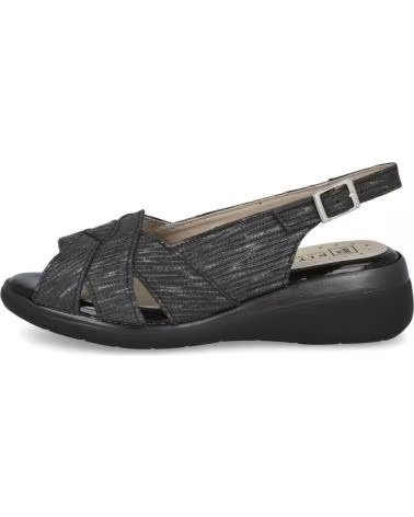 Sandalias de Mujer PITILLOS 5590 SANDALIAS DE CUNA MUJER NEGRO