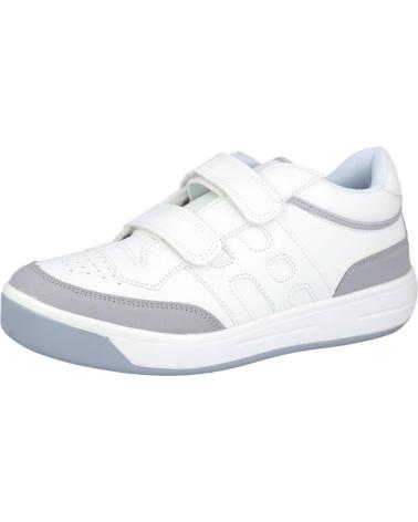 Sneaker-De-Hombre-L&R-SHOES-LR-SHOES-U1379-ZAPATILLAS-DEPORTIVAS-DE-VELCRO-HOMBRE-BLANCO