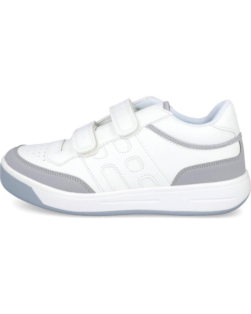 Sneaker-De-Hombre-L&R-SHOES-LR-SHOES-U1379-ZAPATILLAS-DEPORTIVAS-DE-VELCRO-HOMBRE-BLANCO