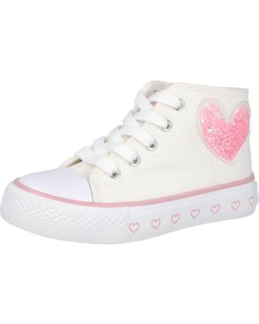 Sportivo-De-Niña-BUBBLE-BOBBLE-BUBBLE-KIDS-C961-BOTAS-DE-LONA-PARA-NINA-BLANCO