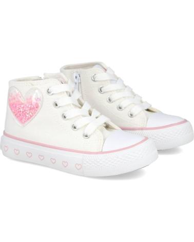 Sportivo-De-Niña-BUBBLE-BOBBLE-BUBBLE-KIDS-C961-BOTAS-DE-LONA-PARA-NINA-BLANCO