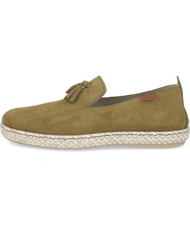 DEVALVERDE 4045 ESPADRILLAS CON NAPPE IN TELA KAKI KAKI