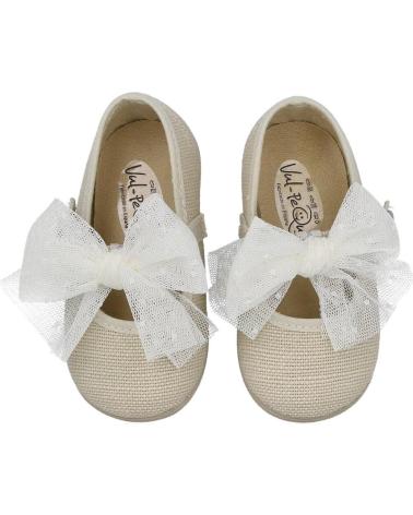 Sapatos de Menina L&R SHOES LR SHOES VUL254-LC-7 MERCEDITAS LONA N HIELO
