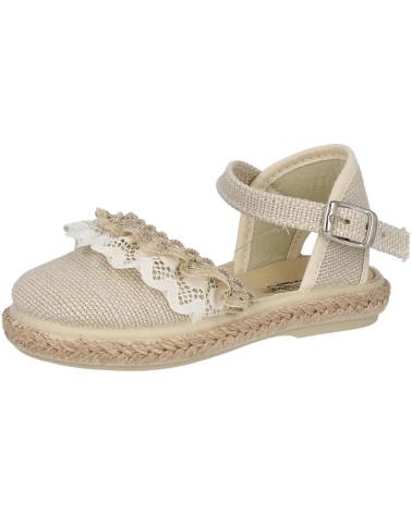 Sandali per Bambina L&R SHOES LR SHOES VUL1001-LCP ALPARGATA ESPARTO HIELO