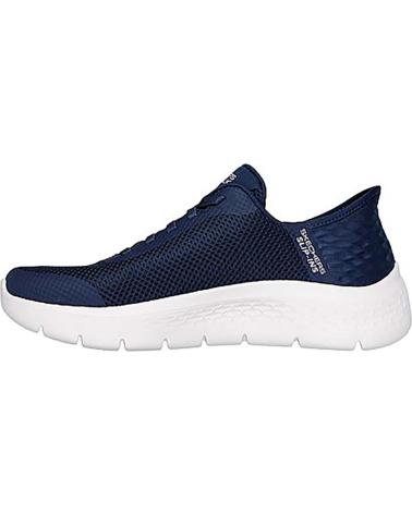 Woman Trainers SKECHERS 124836 GO WALK FLEX - GRAND ENTRY MUJER AZUL-BLANCO