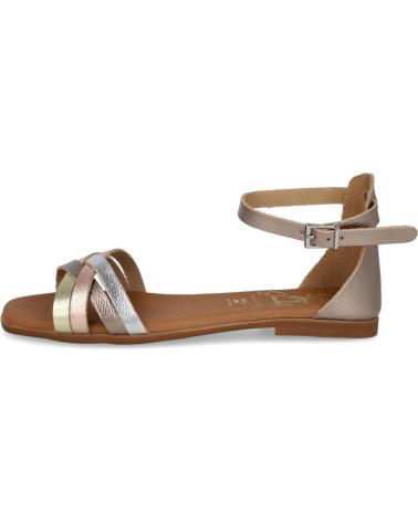 Sandali per Donna OH MY SANDALS 5318 SANDALIAS PLANAS DE MUJER DUNA CAVA COMBINADO