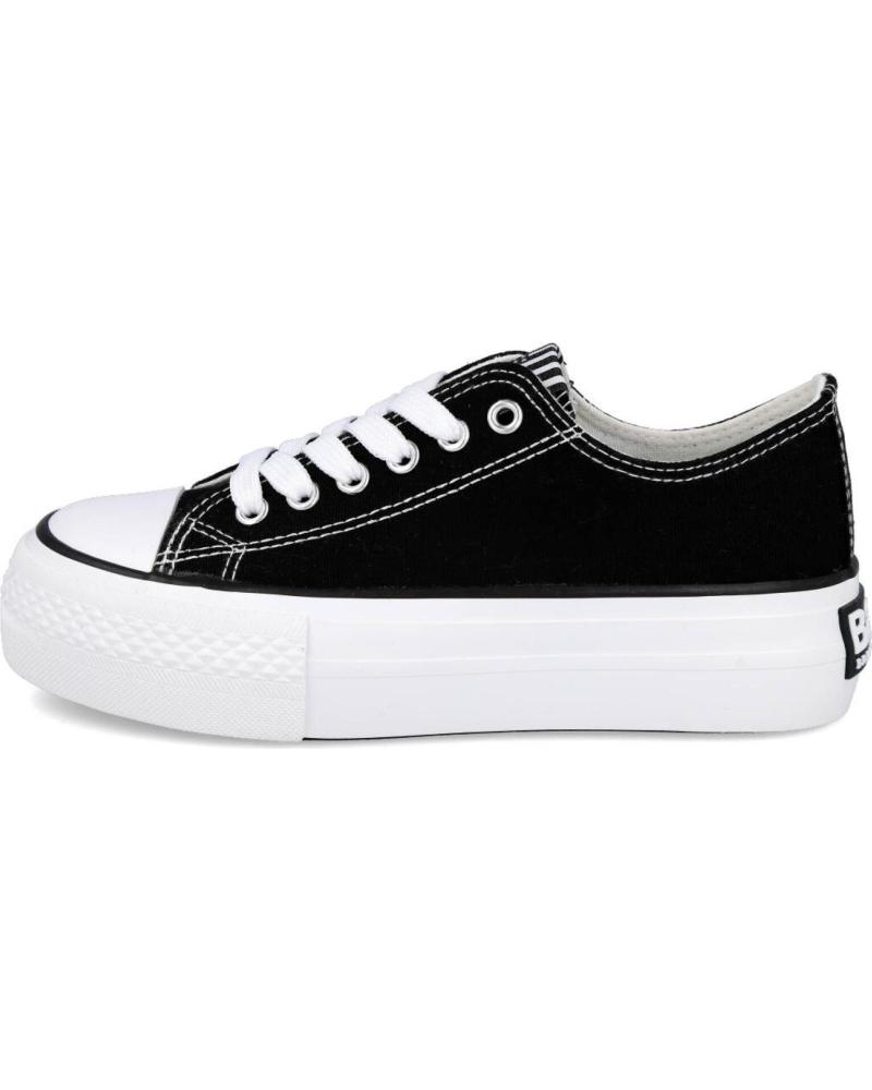 CONGUITOS BJSH527061 TÊNIS BAIXOS DE LONA PRETOS NEGRO