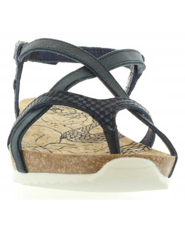 Sandalias de Mujer PANAMA JACK DARIA SNAKE B1 NAPA MARINO