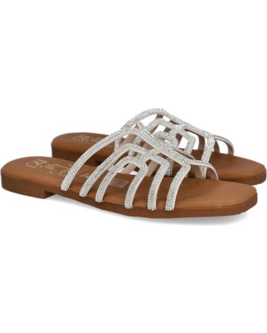 Woman Sandals OH MY SANDALS 5326 SANDALIAS PLANAS DE MUJER PLATA