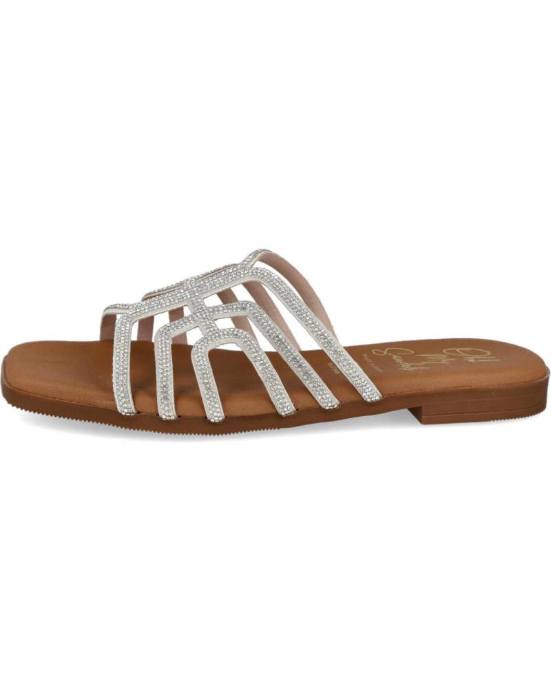 Woman Sandals OH MY SANDALS 5326 SANDALIAS PLANAS DE MUJER PLATA
