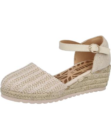 Esportes  de Menina MTNG 48247-C55862 ALPARGATAS DE CUNA PARA NINA BEIGE