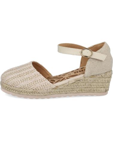 Sandálias de Menina MTNG 48247-C55862 ALPARGATAS DE CUNA PARA NINA BEIGE