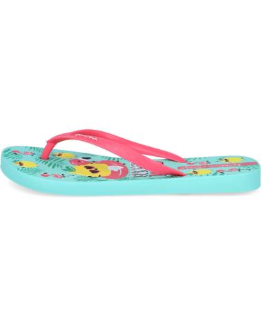 Tongs pour Fille IPANEMA 83592 MR WONDERFUL IV NINA VERDE-ROSA