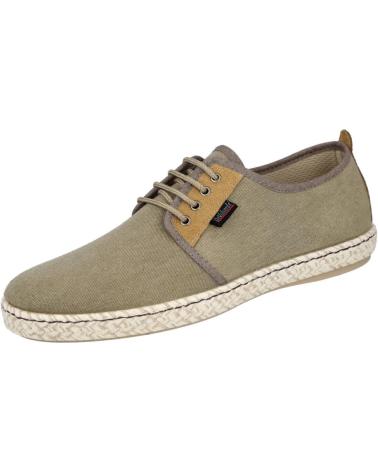 Sneaker für Herren DEVALVERDE 4032 ALPARGATAS DE ESPARTO PARA HOMBRE KAKY