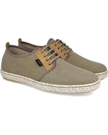 Sneaker für Herren DEVALVERDE 4032 ALPARGATAS DE ESPARTO PARA HOMBRE KAKY