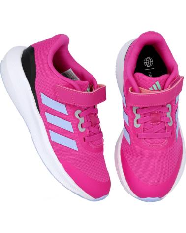 Sneaker für Mädchen ADIDAS HP5874 ZAPATILLA RUN FALCON 3 0 ELASTIC LACE TOP STRAP ROSA