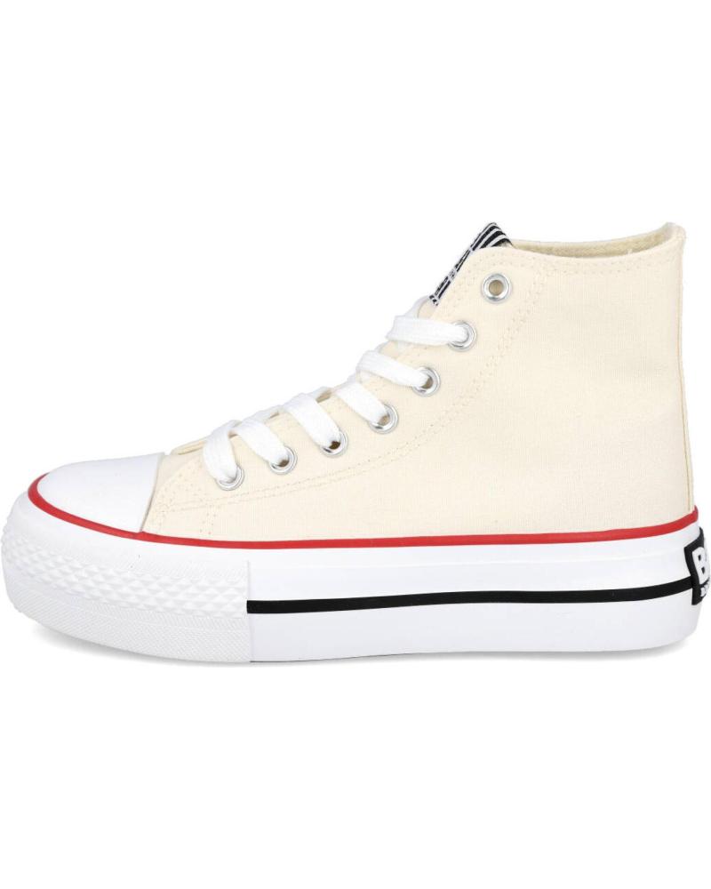 Sneaker für Mädchen CONGUITOS BJSH527060 ZAPATILLAS ALTAS UNISEX BASIC BLANCO