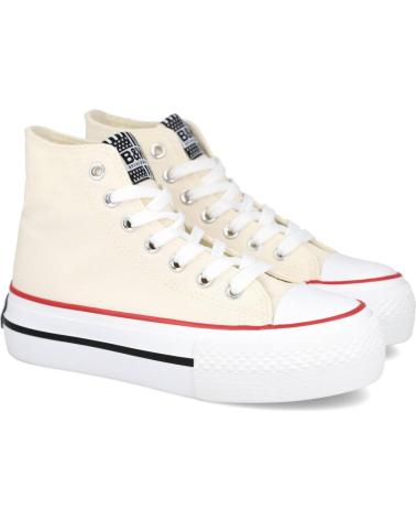 Sneaker für Mädchen CONGUITOS BJSH527060 ZAPATILLAS ALTAS UNISEX BASIC BLANCO