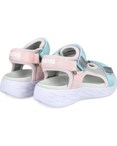 Sandalias de Niña MTNG 48962-C55954 SANDALIAS NINA CELESTE- ROSA