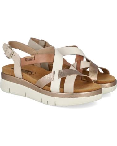 Sandalias de Mujer PIKOLINOS W4N-0650C1 SANDALIAS DE TIRAS PARA MUJER MARFIL