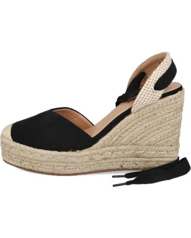 Sandals-De-Mujer-L&R-SHOES-LR-SHOES-QQ-116-ALPARGATAS-DE-CUNA-PARA-MUJER-NEGRO