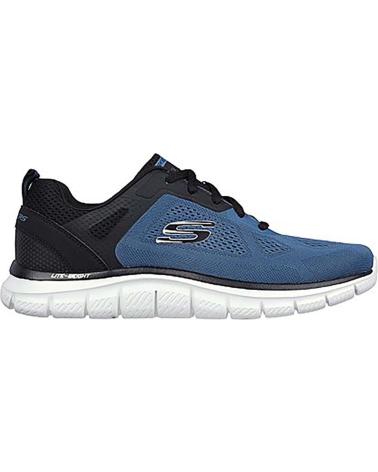 Sneaker für Herren SKECHERS 232698 TRACK - BROADER HOMBRE AZUL-NEGRO