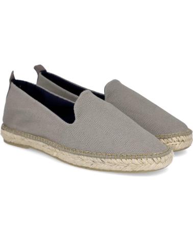 NORTEÑAS HERREN-LEINEN-ESPADRILLES 16-570 GRAU GRIS