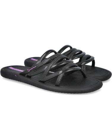 Tongs pour Femme IPANEMA 83606 MEU SOL SLIDE MUJER NEGRO