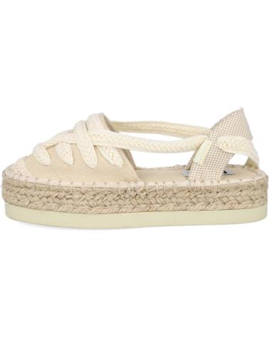 Sandalen für Mädchen CONGUITOS BJSH355001 ALPARGATAS DE ESPARTO PARA NINA BEIGE