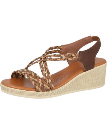 Sandales pour Femme GARZON 24103 SANDALIAS MUJER MARRON
