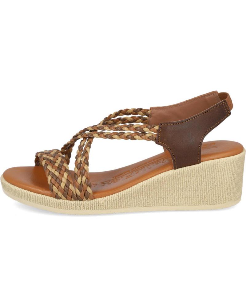 Sandales pour Femme GARZON 24103 SANDALIAS MUJER MARRON