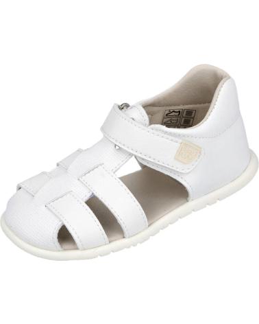Sandalen für Mädchen und Junge L&R SHOES LR SHOES PF306-1 CALZADO RESPETUOSO INFANTIL BLANCO