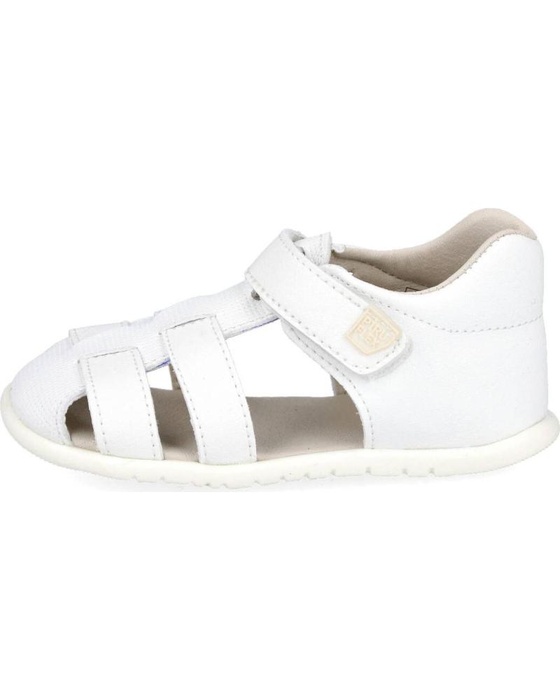 Sandalen für Mädchen und Junge L&R SHOES LR SHOES PF306-1 CALZADO RESPETUOSO INFANTIL BLANCO