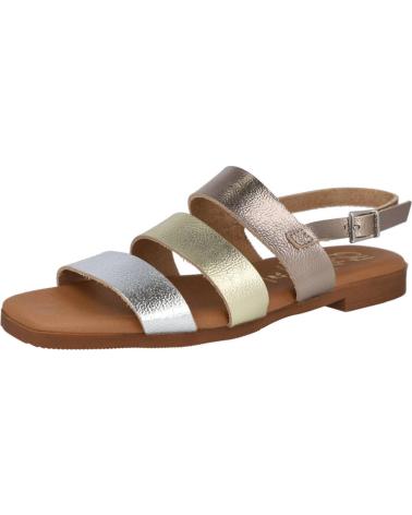 Sandalias de Mujer OH MY SANDALS 5324 SANDALIAS PLANAS DE MUJER DUNA CAVA COMBINADO