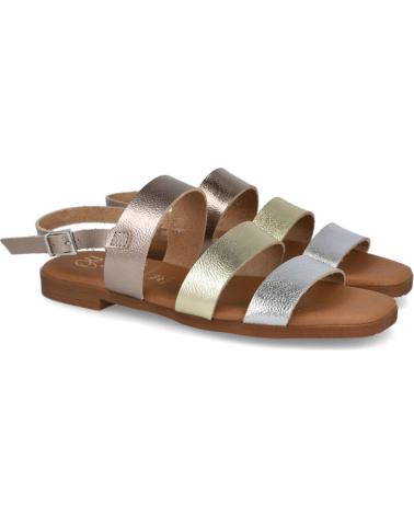 Sandalias de Mujer OH MY SANDALS 5324 SANDALIAS PLANAS DE MUJER DUNA CAVA COMBINADO