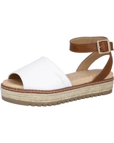 Sandalen für Damen MTNG 59617-C56023 AMELIE SANDALIAS DE BLOQUE PARA MUJER BLANCO