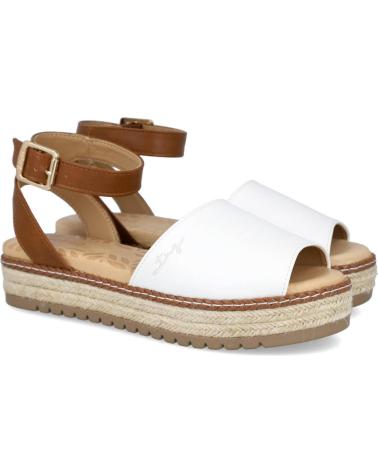 Sandalen für Damen MTNG 59617-C56023 AMELIE SANDALIAS DE BLOQUE PARA MUJER BLANCO