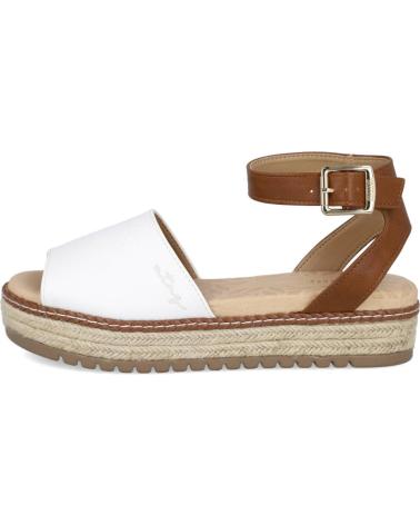Sandalen für Damen MTNG 59617-C56023 AMELIE SANDALIAS DE BLOQUE PARA MUJER BLANCO