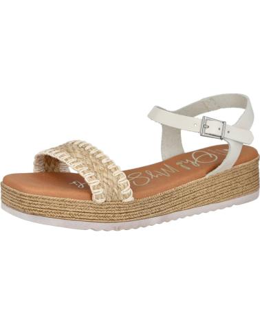 Sandalias de Mujer OH MY SANDALS 5428 SANDALIAS DE CUNA PLANA DE MUJER HIELO COMBINADO