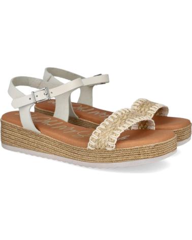 Sandalias de Mujer OH MY SANDALS 5428 SANDALIAS DE CUNA PLANA DE MUJER HIELO COMBINADO