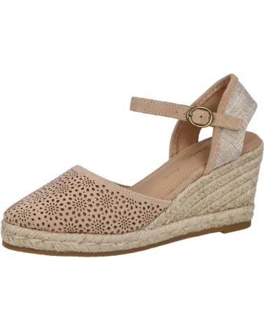 Sandálias de Mulher L&R SHOES LR SHOES BL2480-2 ALPARGATAS DE ESPARTO PARA MUJER BEIGE