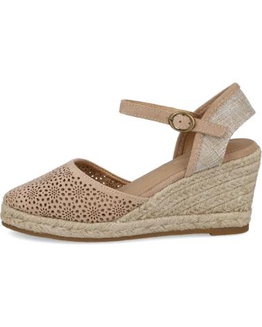 Sandálias de Mulher L&R SHOES LR SHOES BL2480-2 ALPARGATAS DE ESPARTO PARA MUJER BEIGE