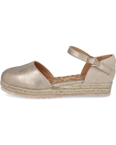 Sandali per Bambina MTNG 48948-C55670 ALPARGATAS DE ESPARTO PARA NINA ORO